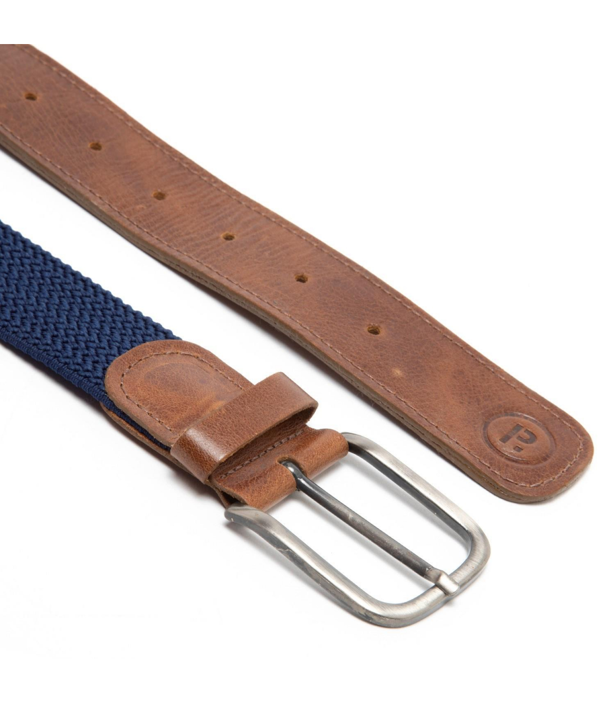 Cinturon Hombre Textil Marino Guante Ci1343 Colores azul Tallas L