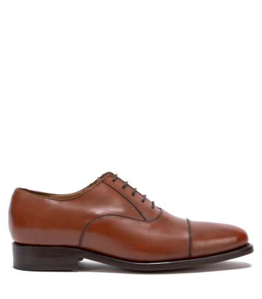 Zapato - Guante President - Suela Punteado - Brandy - 0034509