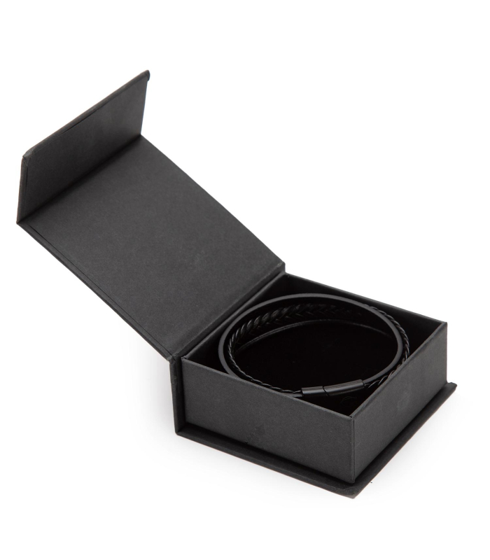 Promocional - Guante - Caja Pulsera - Negro - PR028