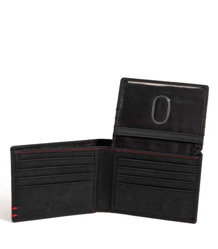 Billetera - Guante - Con Flap - Negro - bi461