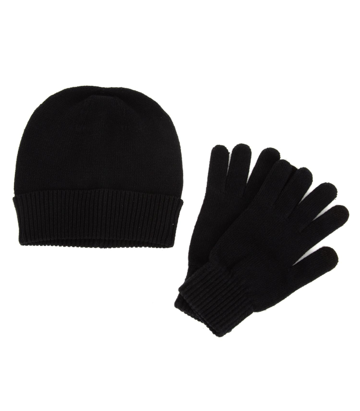 Promocional - Guante - Bipack Gorro Guantes - Negro - PR035